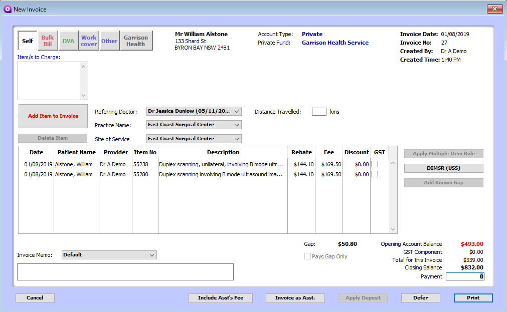 Diagnostic Imaging Multiple Service Rules (DIMSR) Genie Support